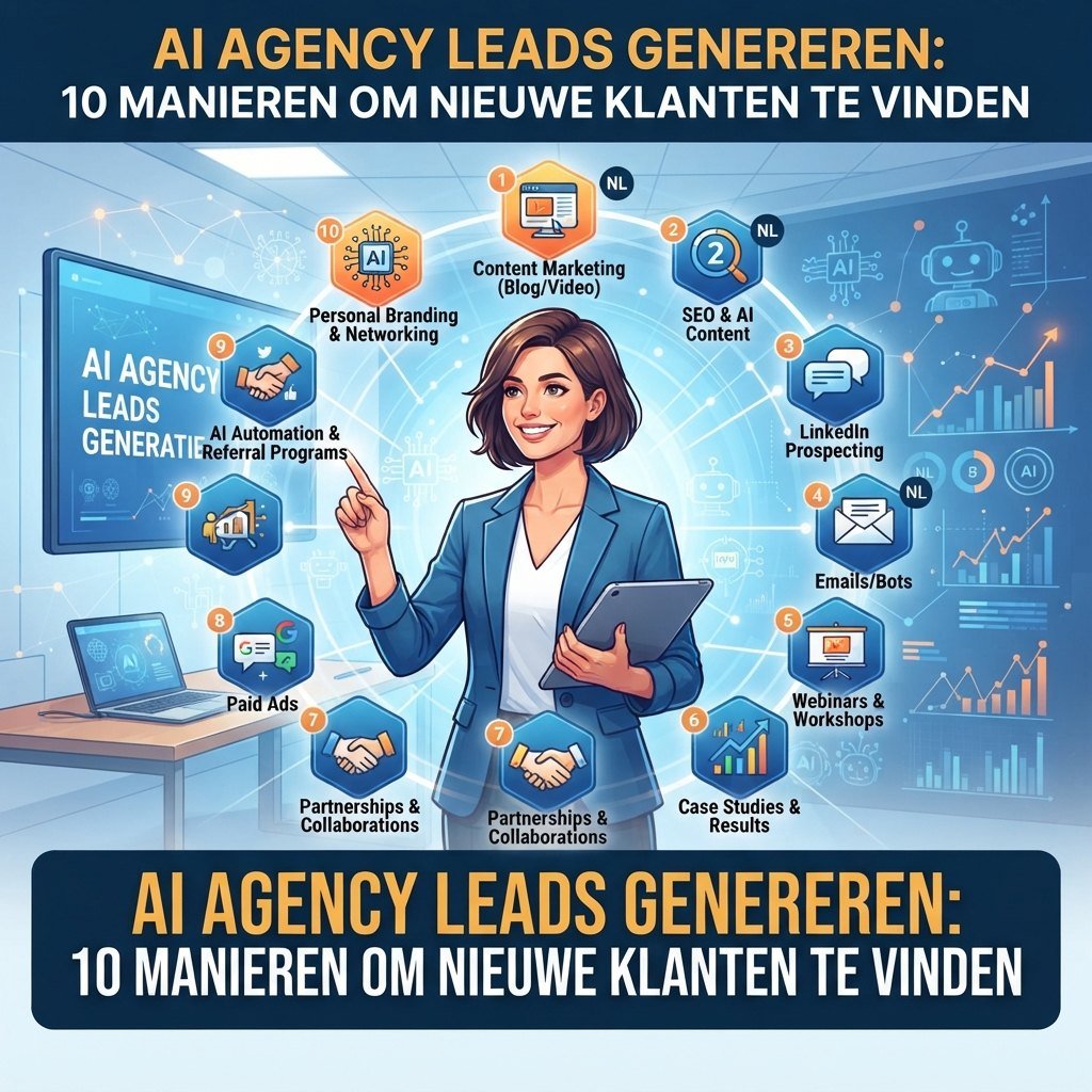 AI Agency Leads Genereren: 10 Manieren Om Nieuwe Klanten Te Vinden